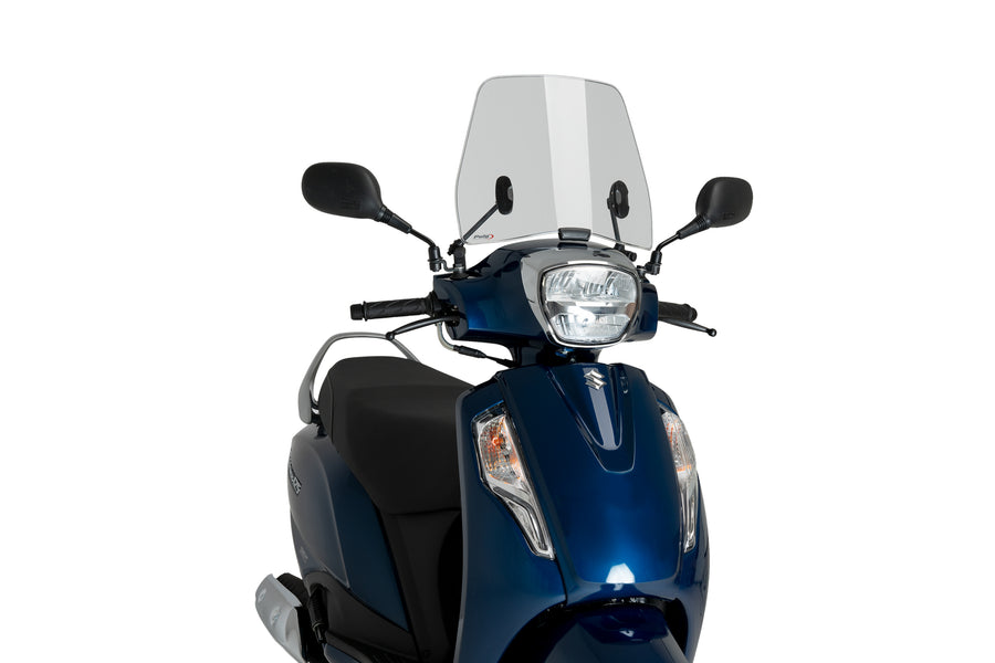SUZUKI ADDRESS 125I E5 [2025] – Rollerscheibe Trafic – Transparent