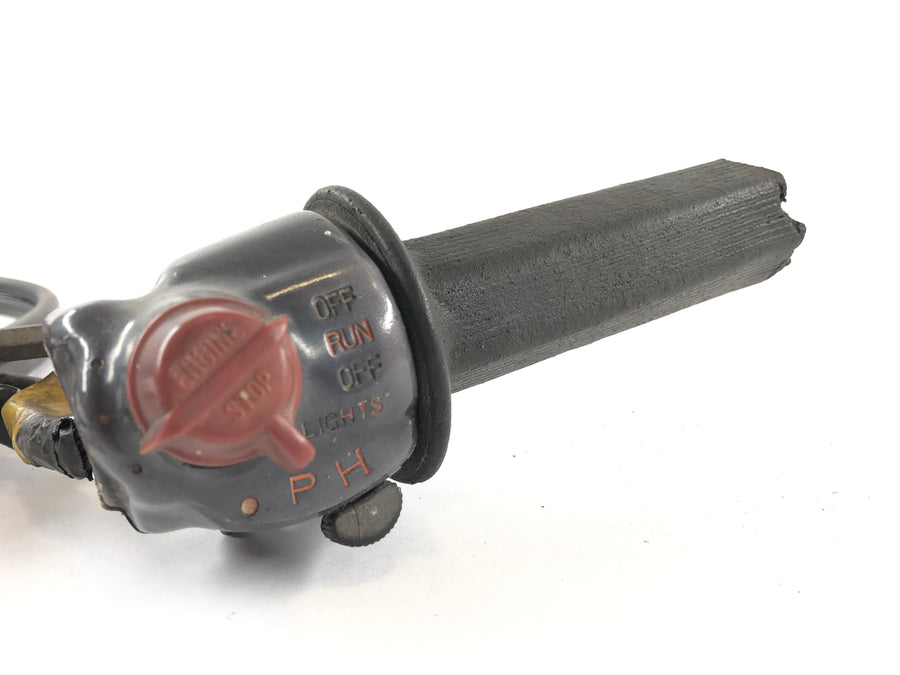Honda CB 550 F [Super Sport] - Handlebar fitting right with throttle grip