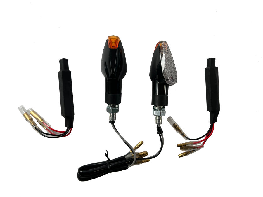 2 LED-knipperlichten duidelijke weerstanden [E-keurmerk] - BMW R 1100 1150 1200 1250 GS