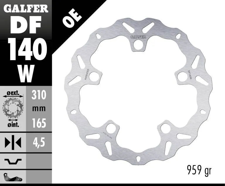 Honda VFR 1200 X Crosstourer [2014, 2018, 2020] - Wave® brake disc - picture 2