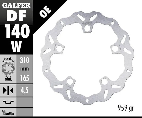 Honda VFR 1200 X Crosstourer [2014, 2018, 2020] - Wave® brake disc - picture 4