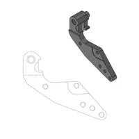 Fantic XXF 450 [2022-2024] - Versatzhalterung für hintere 220 mm Bremsscheibe – Bild 9