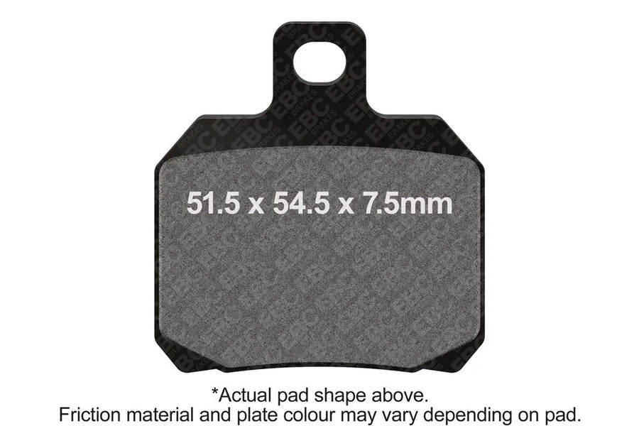 ducati hypermotard 1100 [EBC] – Extreme Performance Sintered “EPFA” brake pads
