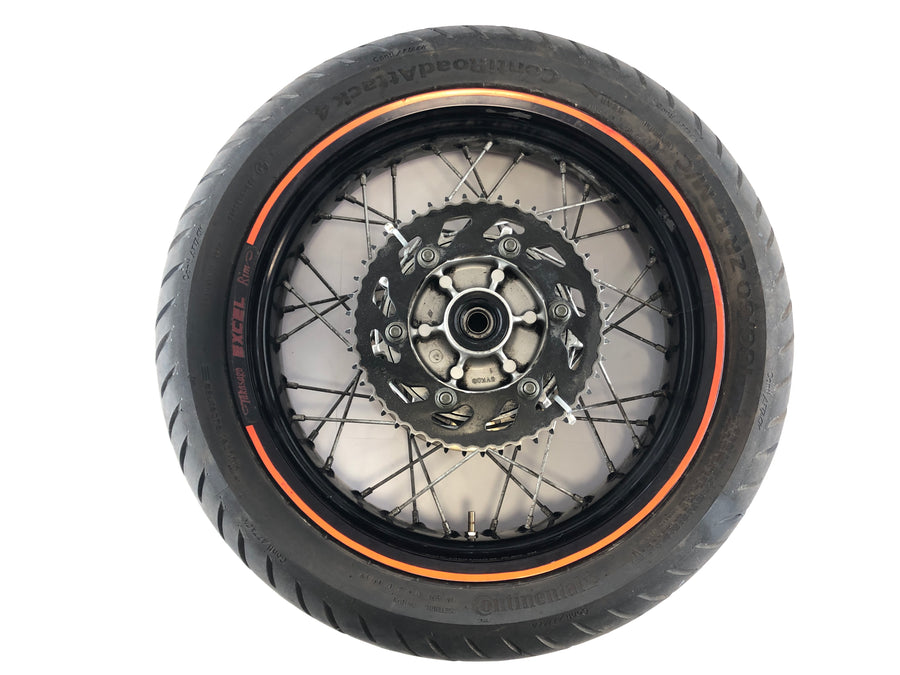 YAMAHA XT 660 DM01 [2005] - RAD INTELLER ACHTER RIM MET BANDEN 160 60 ZR17 DOT0422