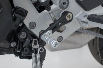 BMW F 900 R [2020-2024] - Schalthebel, Einstellbereich 51–105 mm, schwarz/silbern – Bild 2