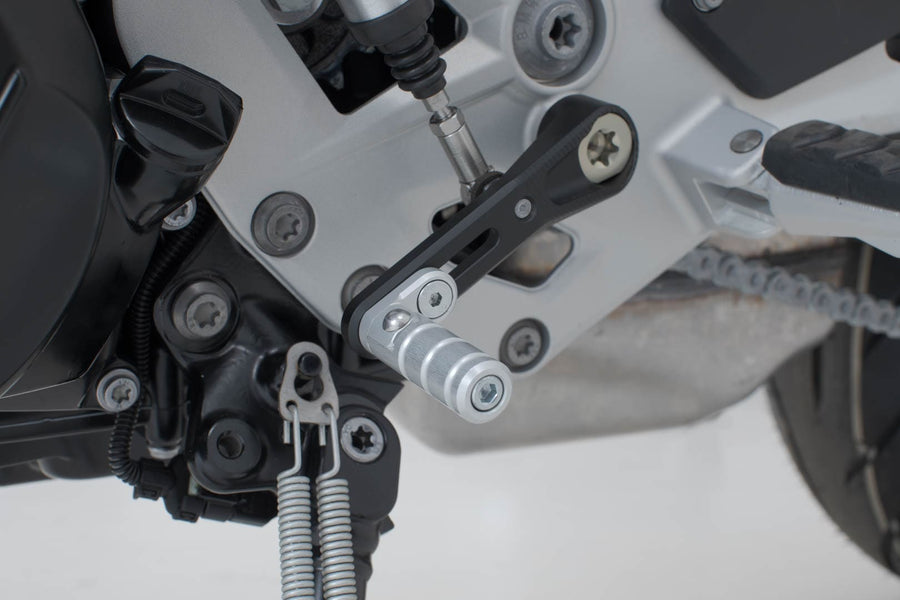 BMW F 900 R [2020-2024] - Schalthebel, Einstellbereich 51–105 mm, schwarz/silbern – Bild 2