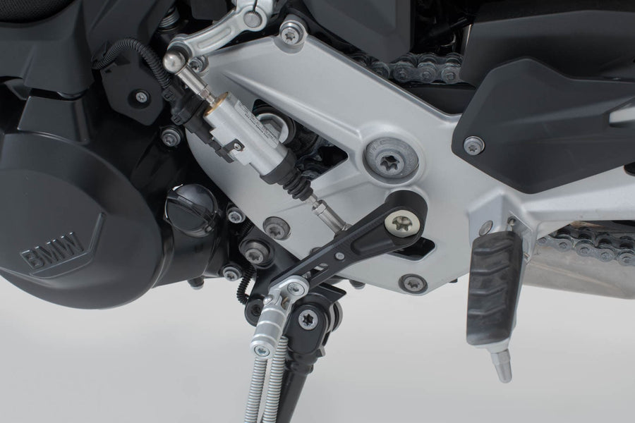 BMW F 900 R [2020-2024] - Schalthebel, Einstellbereich 51–105 mm, schwarz/silbern – Bild 3