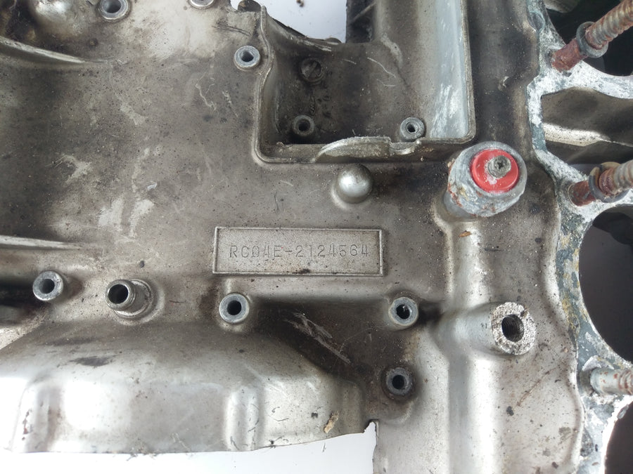 Honda CB 900 F2 Bol d'or SC01 - Motorhälfte Oberteil mit Stehbolzen Motorghäuse