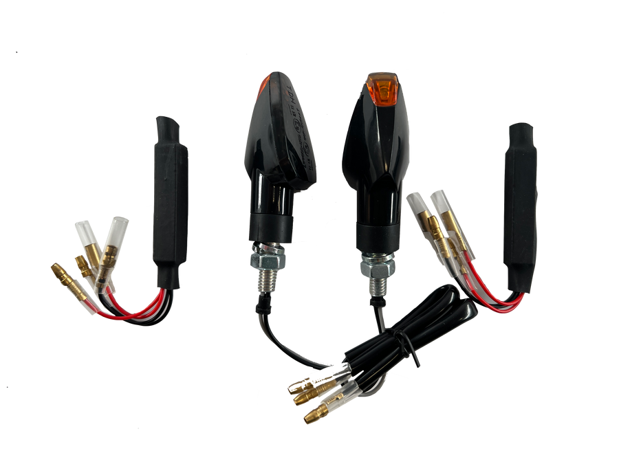 2 LED Turn Signal Black Weerstanden [E -testmarkering] - Husqvarna te Wre 1250 250 350 450 510 610