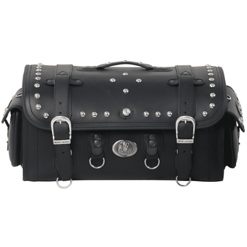 Motortas [Hepco & Becker] - leren handtas Buffalo Custom - bagagerek