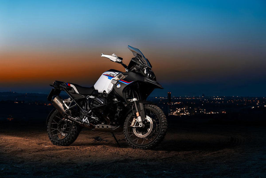 BMW R 1200 GS LC wiel [2013-2019] - WIELkit helderwit/matzwart (vanaf 2017)