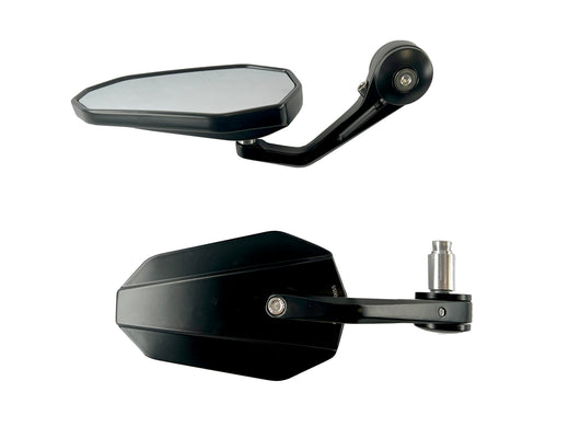 Handlebar end mirrors 2 pieces [E-mark] - Triumph Trident 660