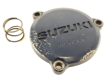 Suzuki DR 800 S SR42B [1991] - Ölfilterdeckel Motordeckel