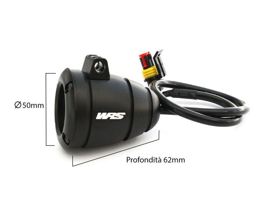 BMW R 1200 GS [2004-2007] - LED additional headlight kit with brackets - view 2
