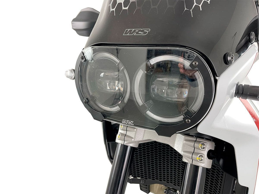 DUCATI DESERT X DISCOVERY [2025-2025] - Koplampbeschermingslens met beugels - Bekijk 2