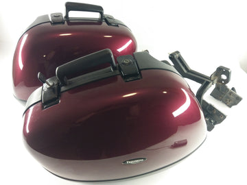Triumph Trophy 1200 T300E [1996] - koffer ingesteld met houder en sleutel