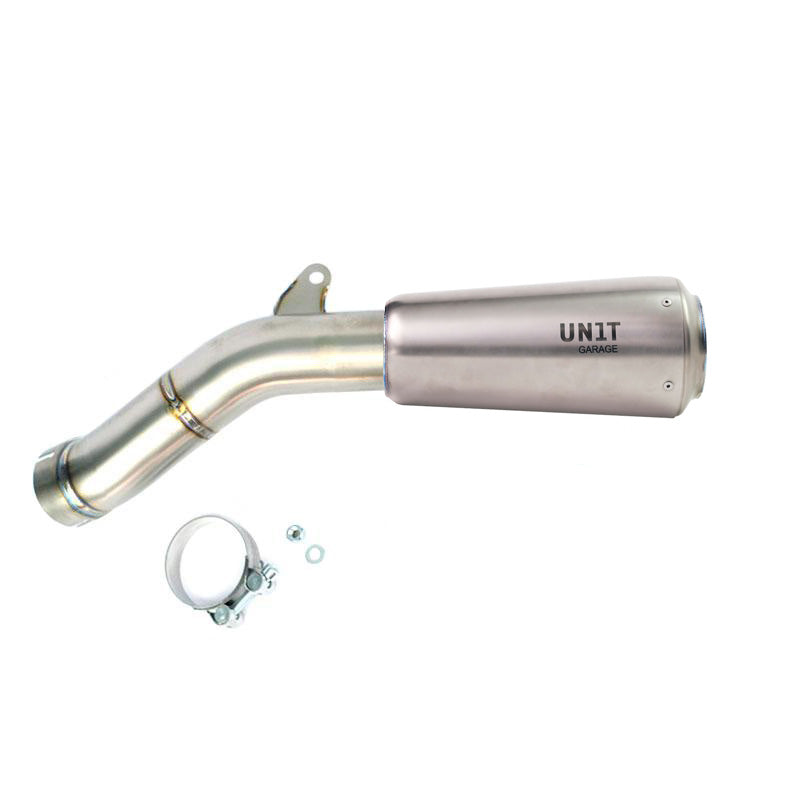 BMW R 1200 GS [2004-2012] - GP-Style Titan-Schalldämpfer 2010–2012 mit sichtbarer Schweißnaht