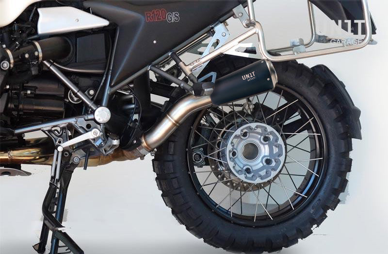 BMW R 1200 GS [2004-2012] - GP-Style Titan-Schalldämpfer 2010–2012 mit sichtbarer Schweißnaht