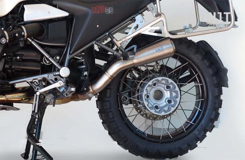 BMW R 120 G/S R [2004-2012] - GP-Style Titan-Schalldämpfer 2010–2012 mit sichtbarer Schweißnaht