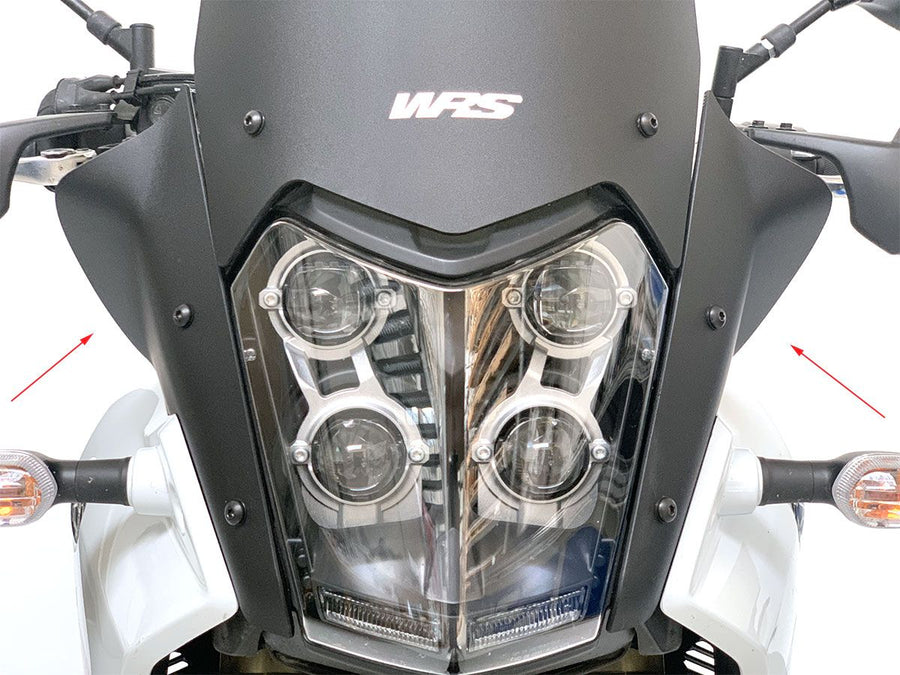 Yamaha Ténéré 700 [2019-2024] - Oversize side wind deflector pair - view 11