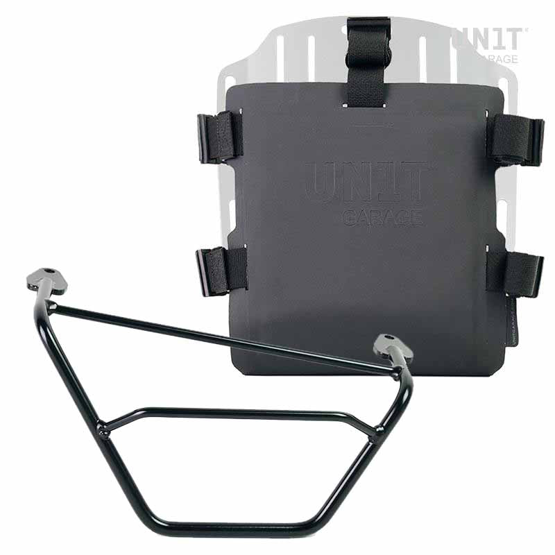BMW R 1200 GS LC bike [2013-2019] - bag holder aluminum with adjustable Hypalon front and quick coupling. + right frame