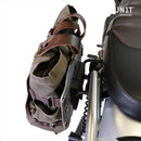 BMW R 1200 GS ADV LC [2014-2018] - Aluminium-Taschenhalter mit verstellbarer Lederfront, Schnellkupplung und Rahmen