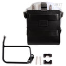 BMW R 120 G/S R [2004-2012] - Alu-Taschenhalter Leder mit Schnellverschluss und Rahmen
