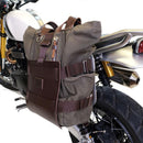 BMW R 120 G/S [2004-2012] - Alu-Taschenhalter Leder mit Schnellverschluss und Rahmen
