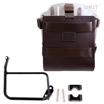 BMW R 1200 GS ADV [2004-2012] - Alu-Taschenhalter Leder mit Schnellverschluss und Rahmen