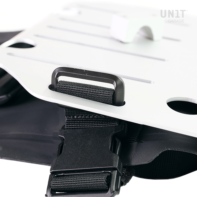 BMW R 12 [2024-2026] - Aluminium-Taschenhalter mit verstellbarer Hypalon-Front und Schnellkupplung