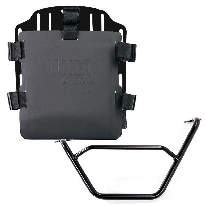 BMW R 1200 GS LC Rad [2013-2019] - Aluminium-Taschenhalter mit verstellbarer Hypalon-Front und Schnellkupplung + Rahmen
