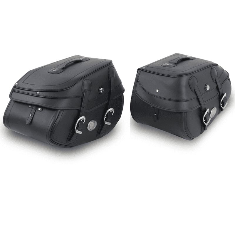 Motorcycle bag [Hepco & Becker] - saddlebags Buffalo Big black - tube pannier holder