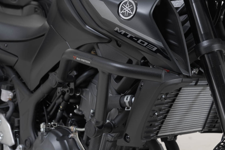 Yamaha MT 03 [2016-2026] - Sturzbügel schwarz, Stahlrohr 22/27 mm – Bild 3