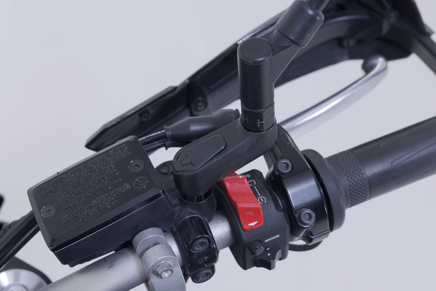 [SW-MOTECH] - Spiegelverlängerung schwarz, 40 mm, für Yamaha / KTM / Ducati – Bild 5