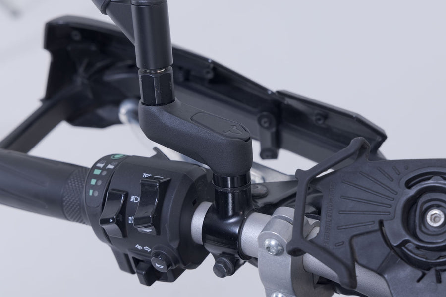 [SW-MOTECH] - Spiegelverlängerung schwarz, 40 mm, für Yamaha / KTM / Ducati – Bild 6