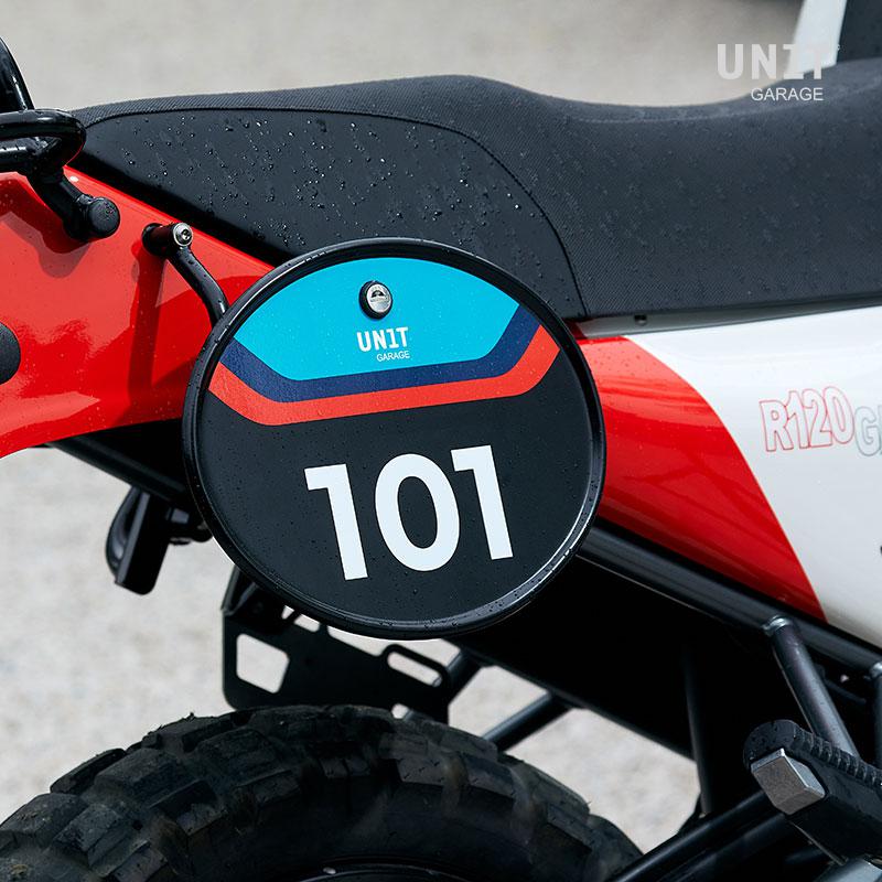 BMW R 1150 GS Adventure [2002-2006] - Startnummerntafel mit Schnellverschluss und Schloss
