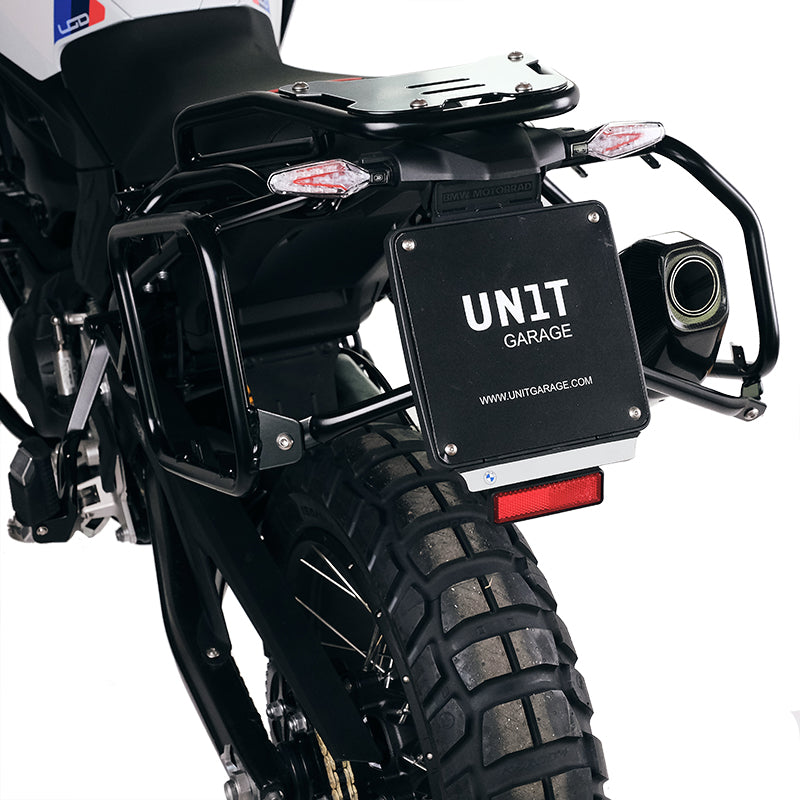 BMW F 900 GS [2023-] - Atlas Aluminium-Seitenkoffer-Set 48L + 41L + Atlas Aluminium-Satteltaschenrahmen