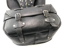 Zadeltassen leren chopper koffers-4