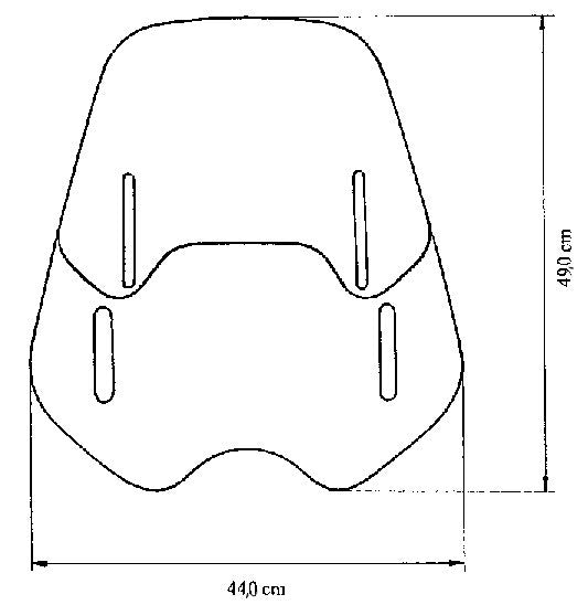 BMW VARIO-SCREEN NAKED BIKE – Varioscreen for Naked-Bikes "VNB"