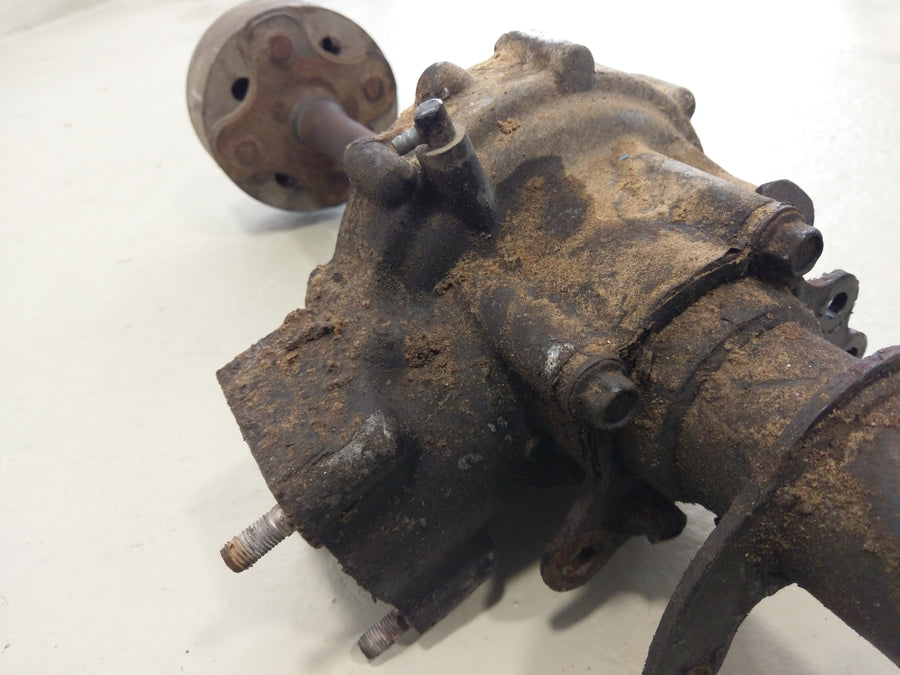 Yamaha Kodiak 400 5Y4 [2004] - Hinterachse komplett mit Differential