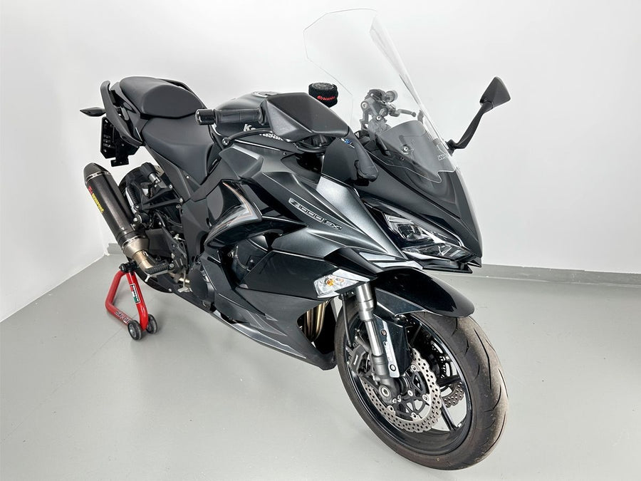 Kawasaki Ninja 1100 SX [2025-2026] - Caponord windshield +80 mm - view 12