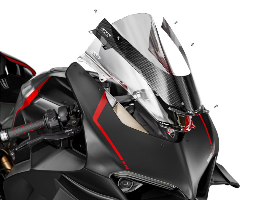 Ducati Panigale V4 S [2020-2024] - CarbonSkin Windschildabdeckung – Ansicht 5