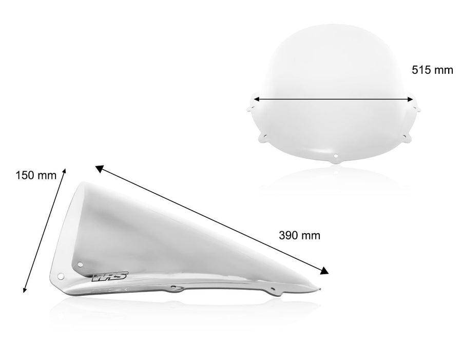 Aprilia RS 125 [1998-2005] - Racing Windschild – Ansicht 8