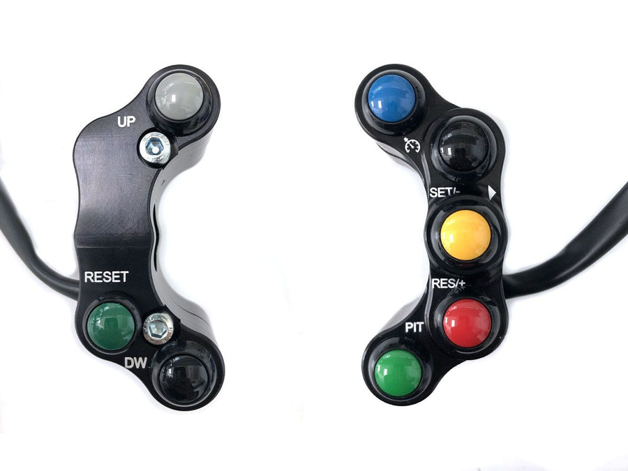 Kawasaki ZX-10R [2021-2022] - Racing switch unit left, 8 buttons - view 2