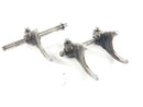 Yamaha XT 500 1U6 - Shift fork shift claws with shafts-2