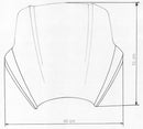 BMW Speed ​​screen for naked bike-speed screen for naked bikes "SPS"-2