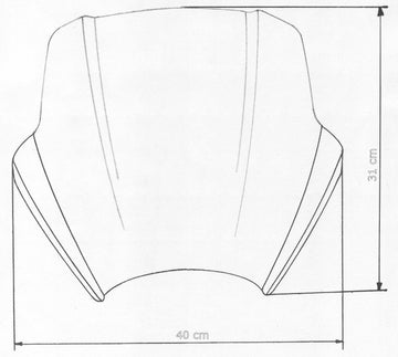 BMW SPEED-SCREEN FOR NAKED BIKE – Speed-Screen for Naked-Bikes "SPS" - 0